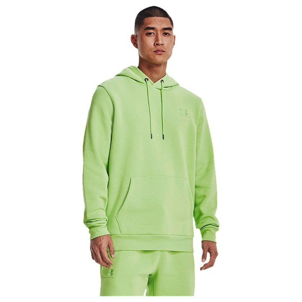 NWT Under Armour Men's Fleece Hoodie Sweatshirt Pockets Green Size M QQ25